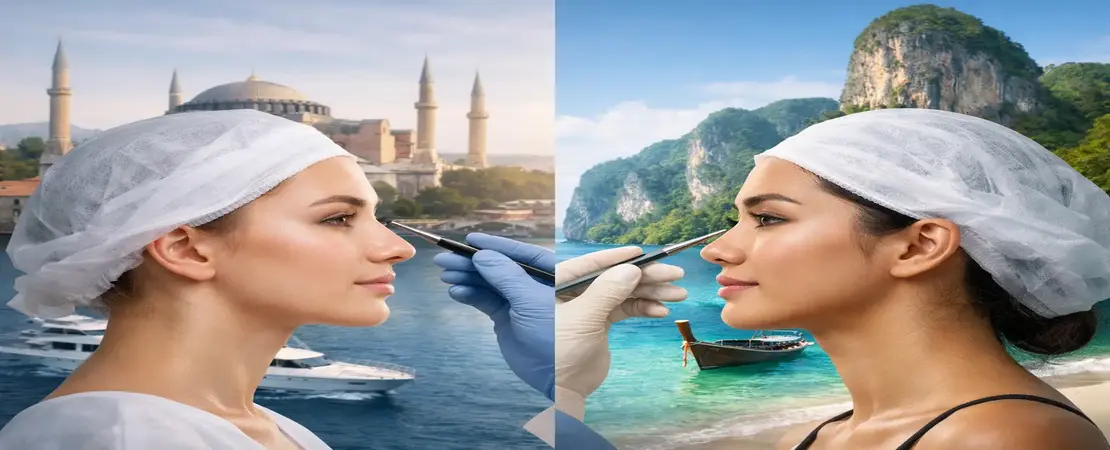 Rhinoplasty Turkey vs Thailand Compared
